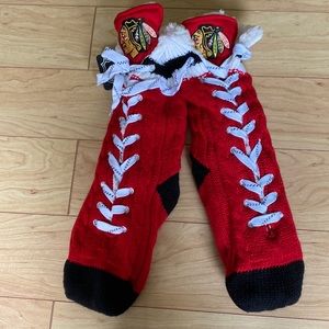 Chicago Blackhawks Slipper Socks